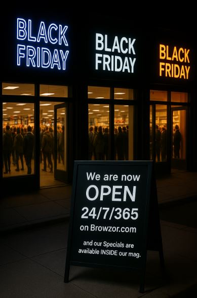 Black friday a frame